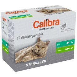 Calibra Cat Premium Sterilised Pouches 12 pcs