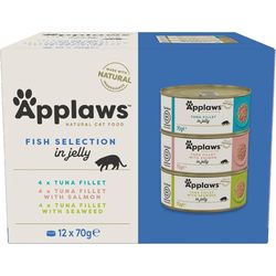 Applaws Fish Selection in Jelly 12 pcs