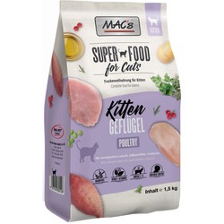 MACs Kitten Superfoods Poultry 1.5 kg