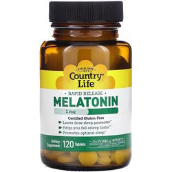 Country Life Melatonin 1 mg 60 tab