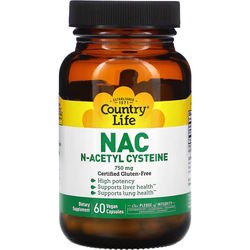 Country Life NAC 750 mg 30 cap