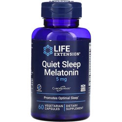 Life Extension Quiet Sleep Melatonin 5 mg 60 cap