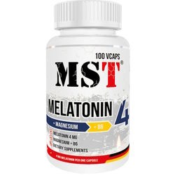 MST Melatonin 4 + Mg + B6 100 cap