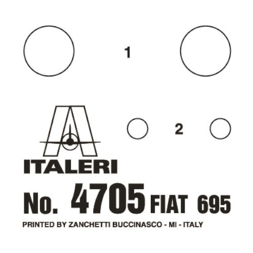 ITALERI FIAT Abarth 695SS\/Assetto Corsa (1:12)