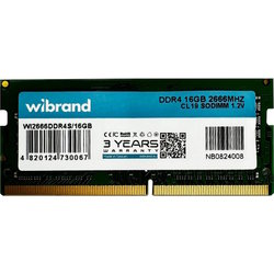 Wibrand SO-DIMM DDR4 1x16Gb WI2666DDR4S/16GB