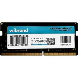 Wibrand SO-DIMM DDR4 1x4Gb WI2666DDR4S/4GB