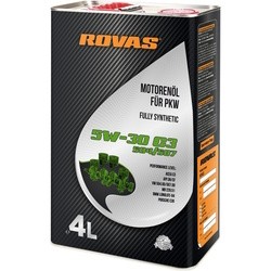 Rovas 5W-30 C3 504/507 4&nbsp;л