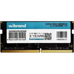 Wibrand SO-DIMM DDR4 1x8Gb WI2666DDR4S/8GB