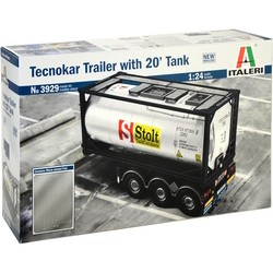 ITALERI Tecnokar Trailer With 20 Tank (1:24)