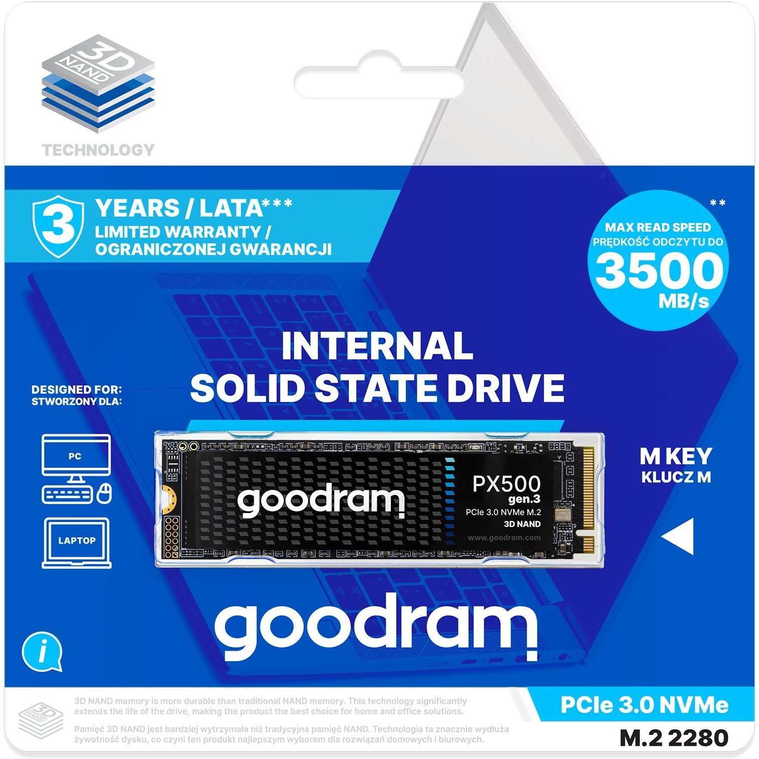 GOODRAM PX500 GEN.3 SSDPR-PX500-02T-80-G3 2&nbsp;ТБ