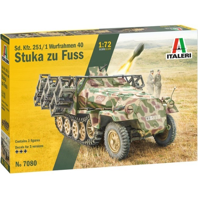 ITALERI Sd. Kfz. 251\/1 Wurfrahmen Stuka zu Fuss (1:72)