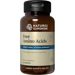 Natures Sunshine Free Amino Acids 60 tab