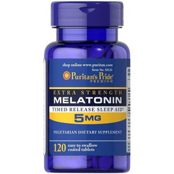 Puritans Pride Melatonin 5 mg 60 tab