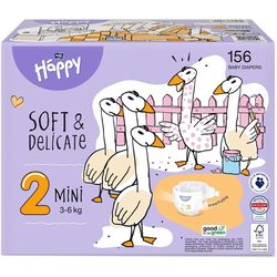 Bella Baby Happy Soft & Delicate Mini 2 \/ 156 pcs