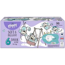 Bella Baby Happy Soft & Delicate Junior Extra 6 \/ 96 pcs