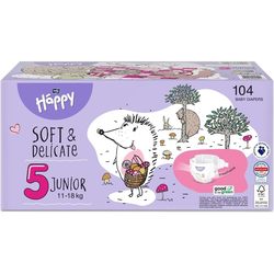 Bella Baby Happy Soft & Delicate Junior 5 \/ 104 pcs