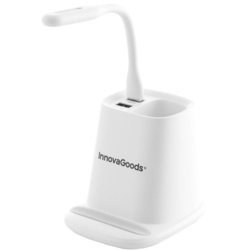 InnovaGoods Wireless Charger LED Lamp