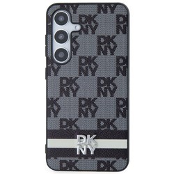 DKNY Leather Checkered Mono Pattern & Printed Stripes for Galaxy S24