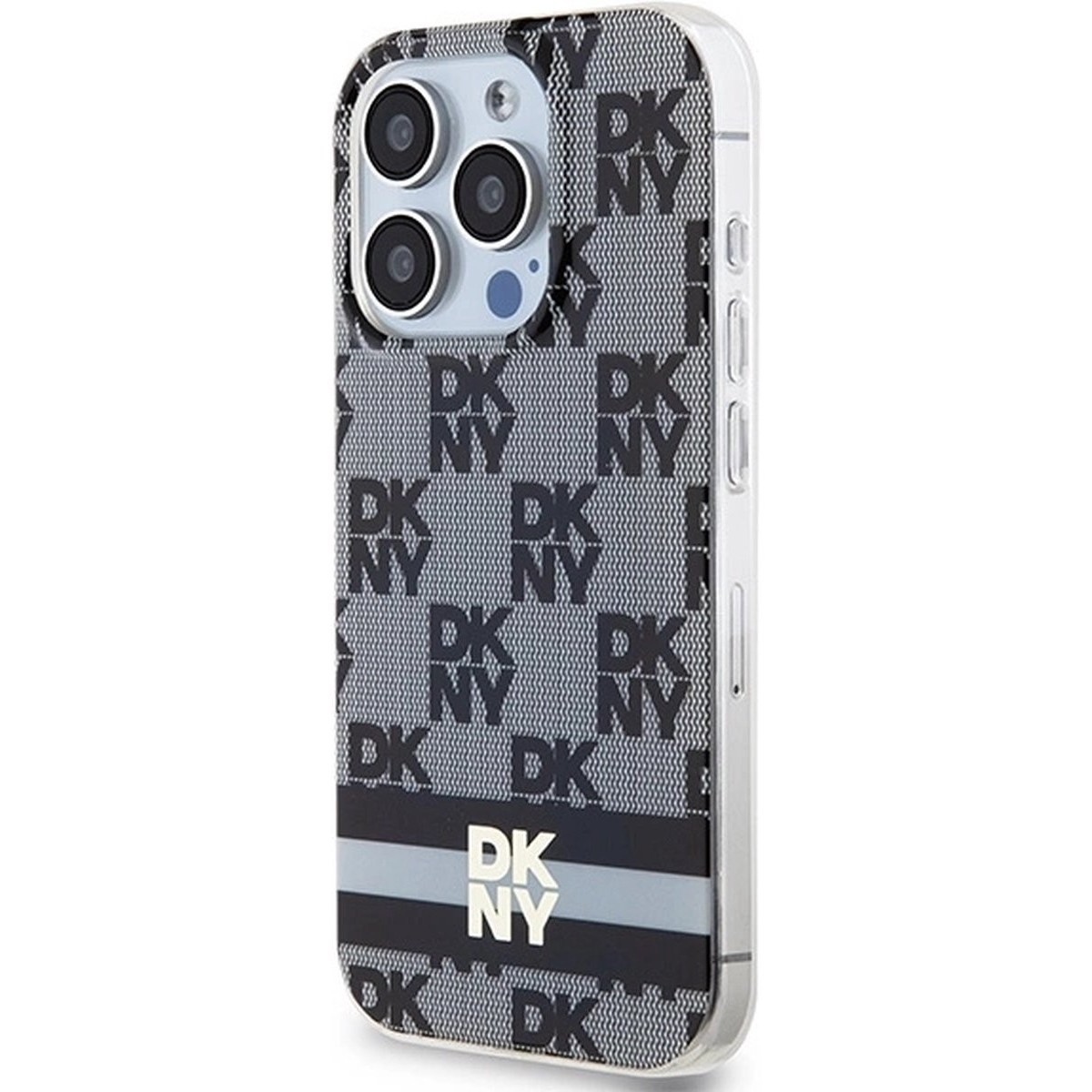 DKNY IML Checkered Mono Pattern & Printed Stripes MagSafe for iPhone 13 Pro