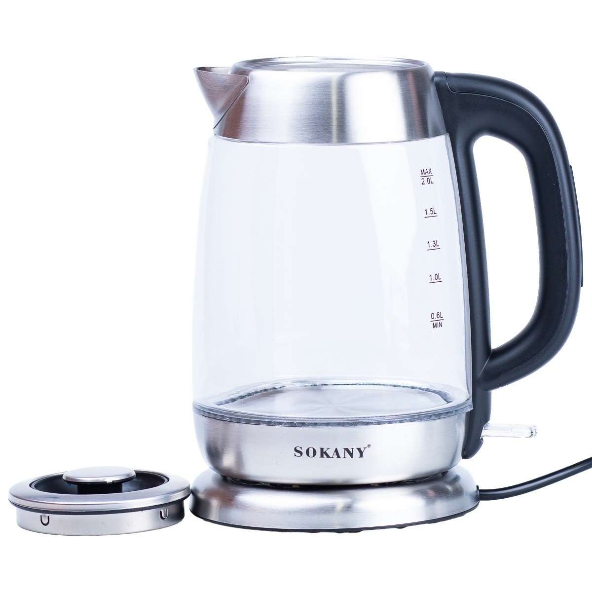 SOKANY SK-SH-1069 2000&nbsp;Вт 2&nbsp;л  нержавейка