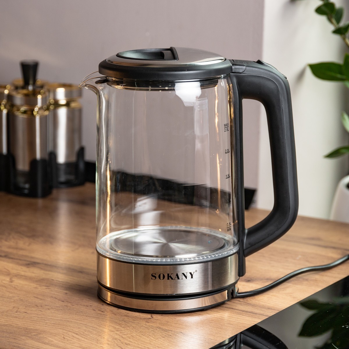 SOKANY SK-09013 1500&nbsp;Вт 2.5&nbsp;л  нержавейка