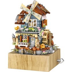 LOZ Classical Windmill House Music Box 1239