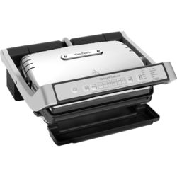 Tefal OptiGrill Deluxe GC707D нержавейка