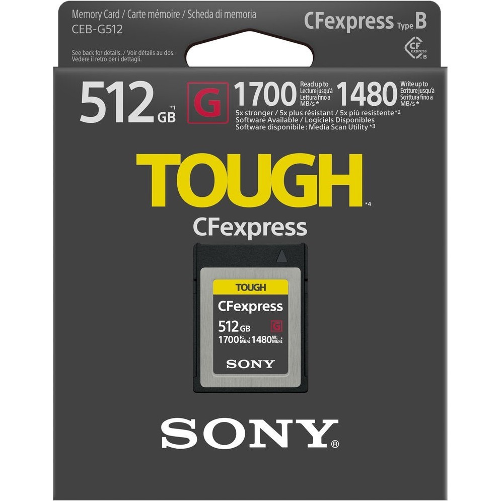 Sony CFexpress Type B Tough 240&nbsp;ГБ