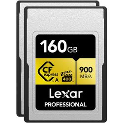 Lexar Professional CFexpress Gold Type A 160&nbsp;ГБ 2&nbsp;шт