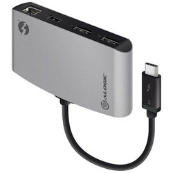ALOGIC ThunderBolt 3 Dual DisplayPort PORTABLE Docking Station with 4K