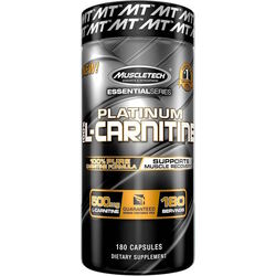 MuscleTech Platinum 100% L-Carnitine 180 cap 180&nbsp;шт