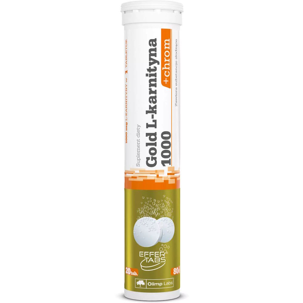 Olimp Gold L-Carnitine 1000 + Chrom 20 effertab 20&nbsp;шт