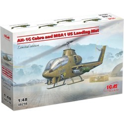 ICM AH-1G Cobra and M8A1 US Landing Mat (1:48)