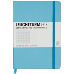 Leuchtturm1917 Squared Notebook Turquoise