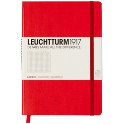 Leuchtturm1917 Squared Notebook Red