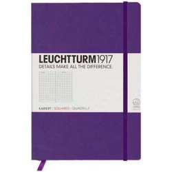 Leuchtturm1917 Squared Notebook Pocket Purple