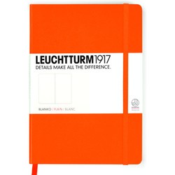 Leuchtturm1917 Plain Notebook Pocket Orange