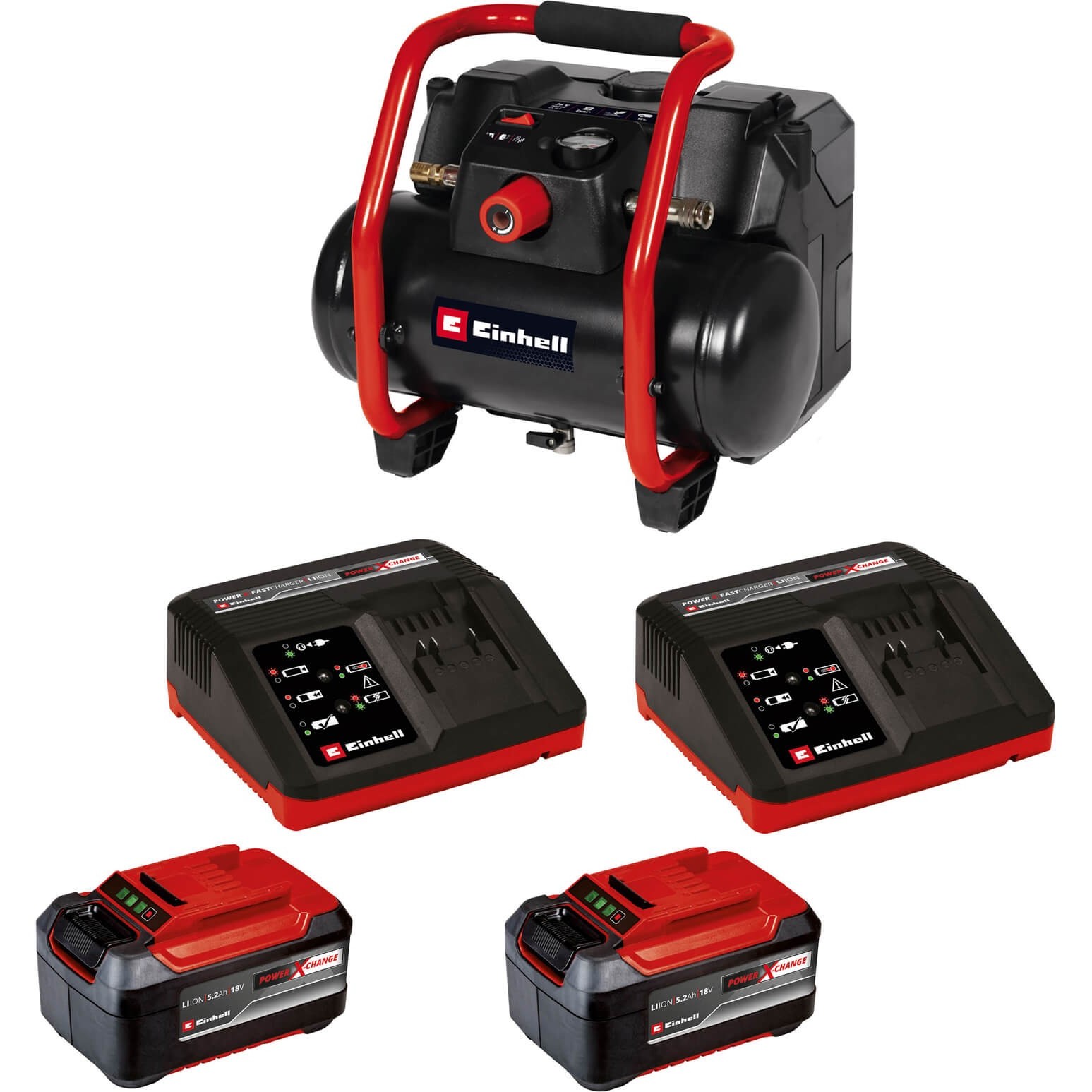 Einhell TE-AC 36/150 Li OF (2x4Ah) 6&nbsp;л