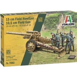 ITALERI 15 cm Field Howitzer \/ 10.5 cm Field Gun (1:72)
