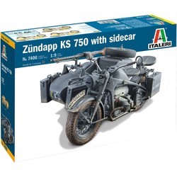 ITALERI Zundapp KS 750 With Sidecar (1:9)