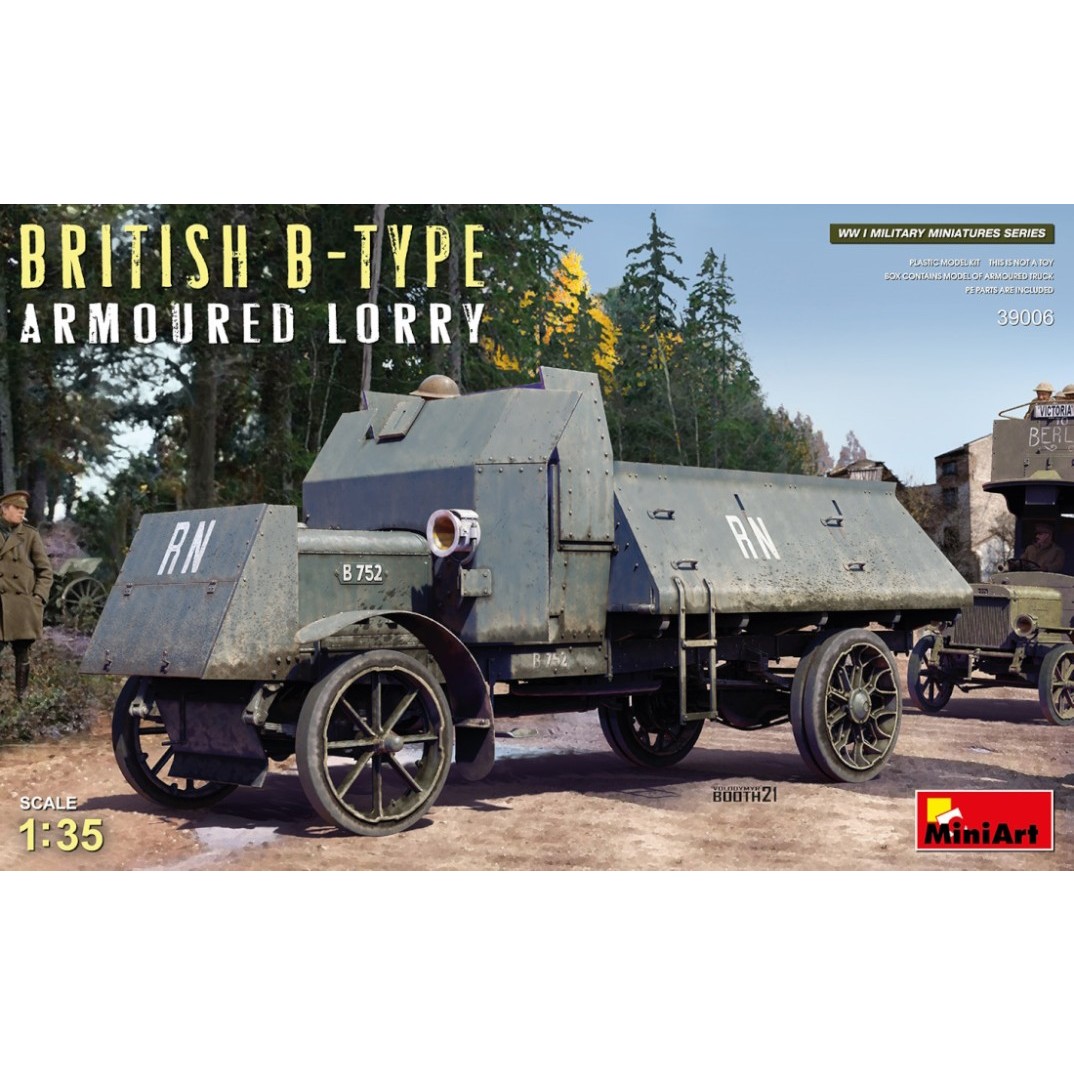 MiniArt British B-Type Armoured Lorry (1:35)