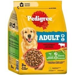 Pedigree Adult Medium\/Large Breed Beef 3 kg