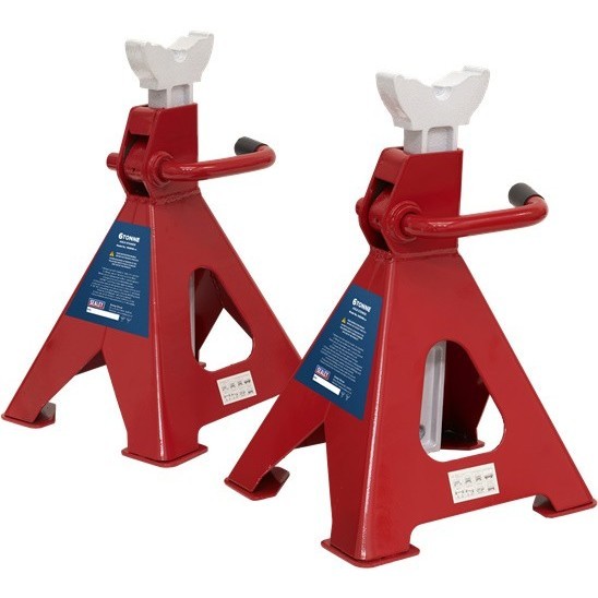 Sealey Ratchet Type Axle Stands (Pair) 6T