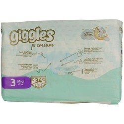 Giggles Premium 3 \/ 34 pcs