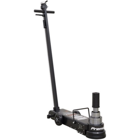 Sealey Long Reach\/Low Profile Air Operated Telescopic Jack 10-40T