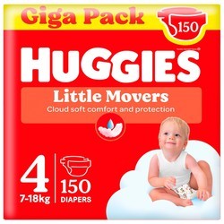 Huggies Little Movers 4 \/ 150 pcs