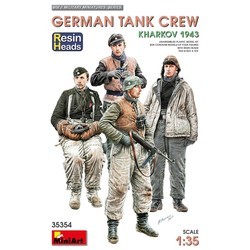 MiniArt German Tank Crew. Kharkov 1943. Resin Heads (1:35)