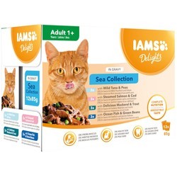 IAMS Delights Sea Collection in Gravy 12 pcs