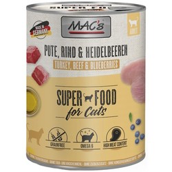 MACs Superfoods Adult Turkey\/Beef\/Blueberries 800 g