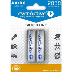 everActive Silver Line  2xAA 2000 mAh